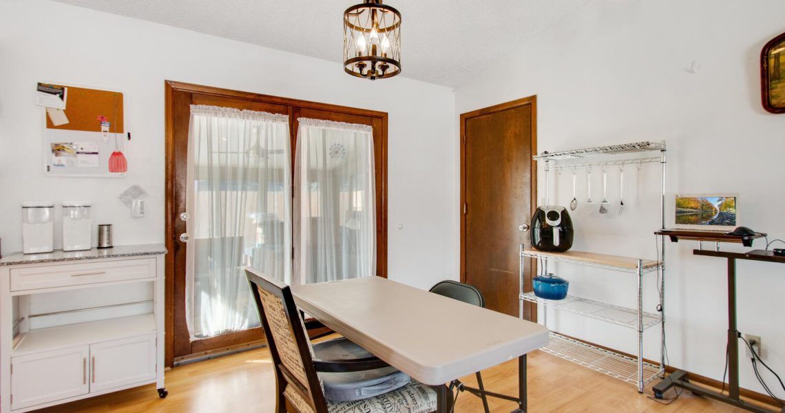 Dining room/Patio Entrance