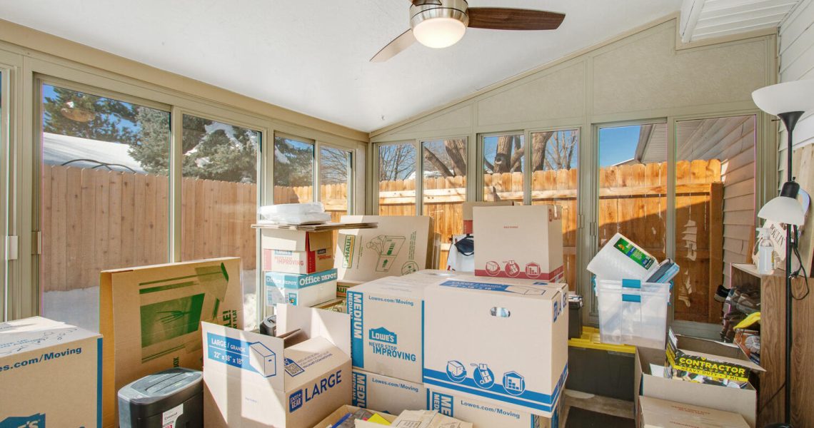 Enclosed Back Patio